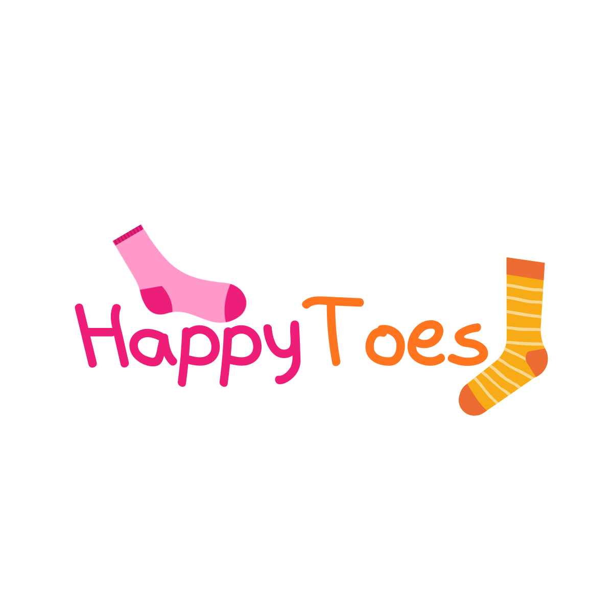 HappyToes logo.